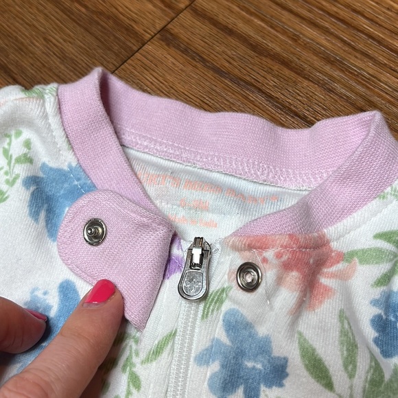Burt’s Bees Baby & Cloud Island 6-9m Sleepers - Picture 7 of 7